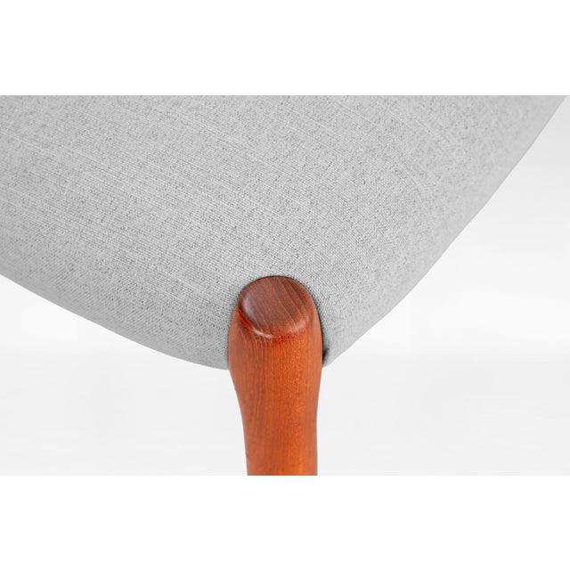 Model 83 Dining Chairs by Niels Otto Møller for J.L. Møller Mobelfabrik, Denmark, 1960s, Set of 6 For Sale - Image 5 of 6