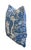 French Country Romantic Blue & White Toile Feather/Down Pillow For Sale - Image 4 of 5