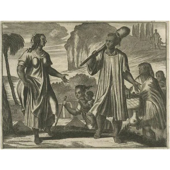Early Indigenous Cultures, Chile, 1673, Print For Sale - Image 6 of 6