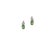 Natural Tourmaline Diamond Earrings 14k White Gold 1.57 TCW Certified For Sale - Image 12 of 14