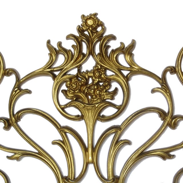Gold Cast Iron Headboards, Twin A Pair Chairish