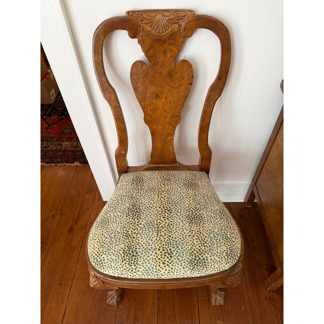 Romweber Vintage Romweber Burl Wood Dining Table and 10 Chairs For Sale - Image 4 of 8