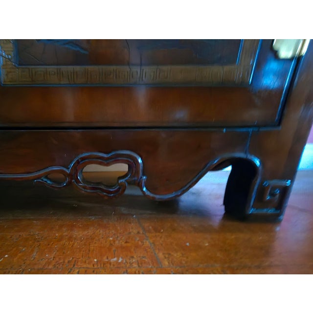 Ming Treasures Vintage Credenza For Sale - Image 12 of 15