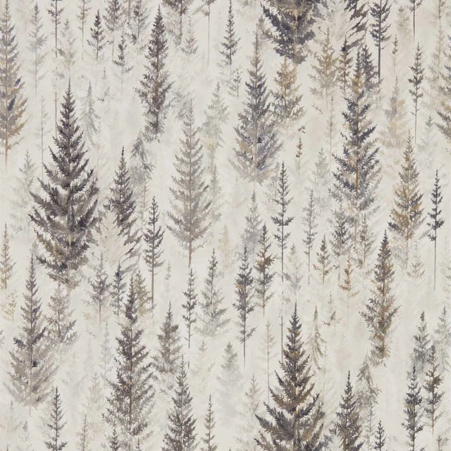 Sanderson Juniper Pine Wallpaper in Elder Bark For Sale