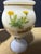 French Provincial Pair of Vintage Botanical Opaline Glass Candle Jars With Lids – Antique Flames Soy Candles For Sale - Image 3 of 5
