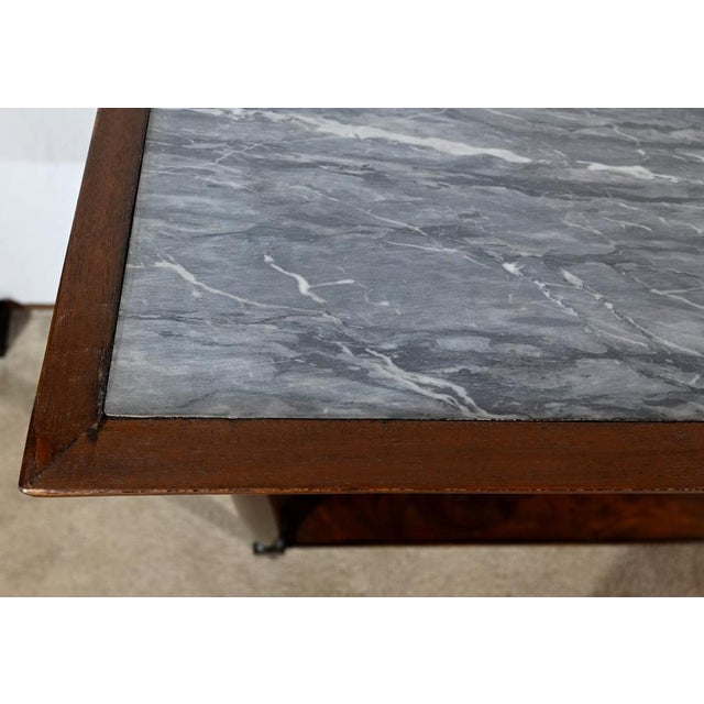 18th Century Louis XVI Mahogany Console For Sale - Image 6 of 18