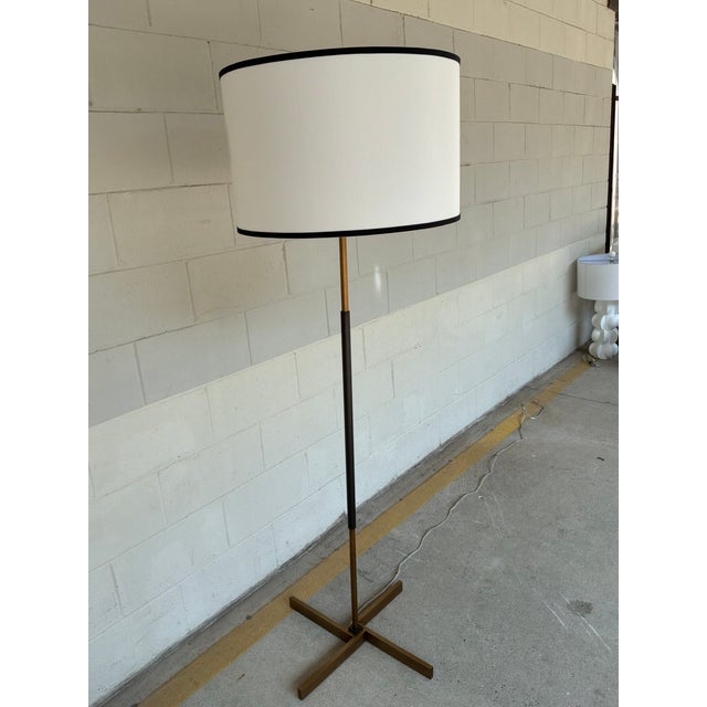 Metal Currey & Co Willoughby Floor Lamp For Sale - Image 7 of 7