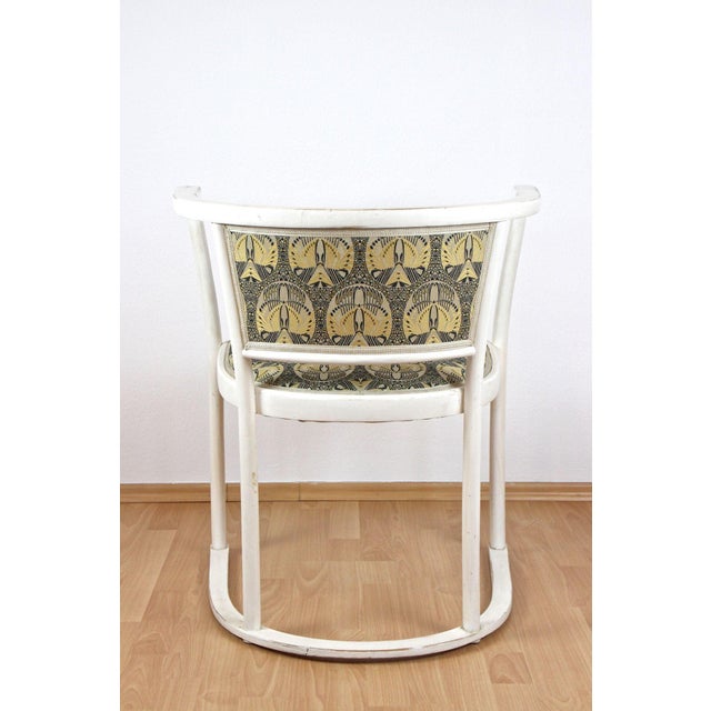 Black 20th Century Art Nouveau Armchair from Marcel Kammerer, Austria, 1908 For Sale - Image 8 of 13