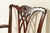 Baker Furniture Style Chippendale Carved Mahogany Armchairs, Pair For Sale - Image 9 of 15