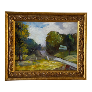 Plein Air Original Oil Painting Franklin County Missouri by Marina Movshina