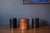 Vintage Black Leather Organizing Cylinder Storage Container Bins, Italy 1970's For Sale - Image 12 of 12