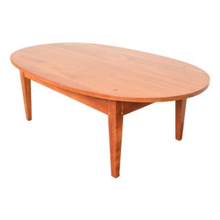 Harden Furniture Arts and Crafts Shaker Solid Cherry Wood Coffee Table For Sale