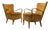 Danish Modern Lounge Chairs by Alfred Christensen for Slagelse Møbelværk, 1940s, Set of 2 For Sale