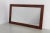Large and impressive vintage Rosewood/palisander mirror made in Denmark in the 1960s. Nice and wide frame in rosewood...
