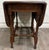 Wood Antique 1920s Colonial Revival Solid Maple Gateleg Drop Leaf Dining Table For Sale - Image 7 of 16