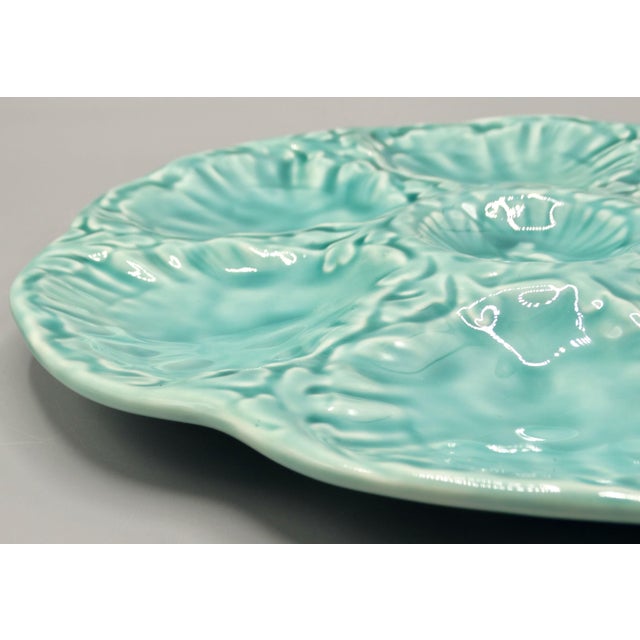 French Oyster Plate For Sale - Image 6 of 11