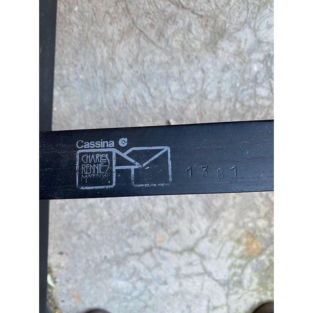 DS3 Chairs by Charles Rennie Mackintosh for Cassina, 1960s, Set of 2 For Sale - Image 9 of 11