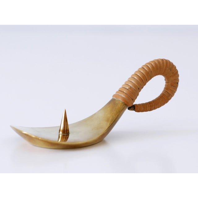 Mid-Century Modern Candlestick No 3433 by Carl Auböck Austria, 1937 For Sale - Image 13 of 18