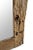 Late 20th Century Rustic Vintage Railroad Wood Mirror For Sale - Image 5 of 6