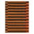 A vintage Turkish flat-weave Kilim room size accent rug handmade during the mid-20th century with a striped design in...