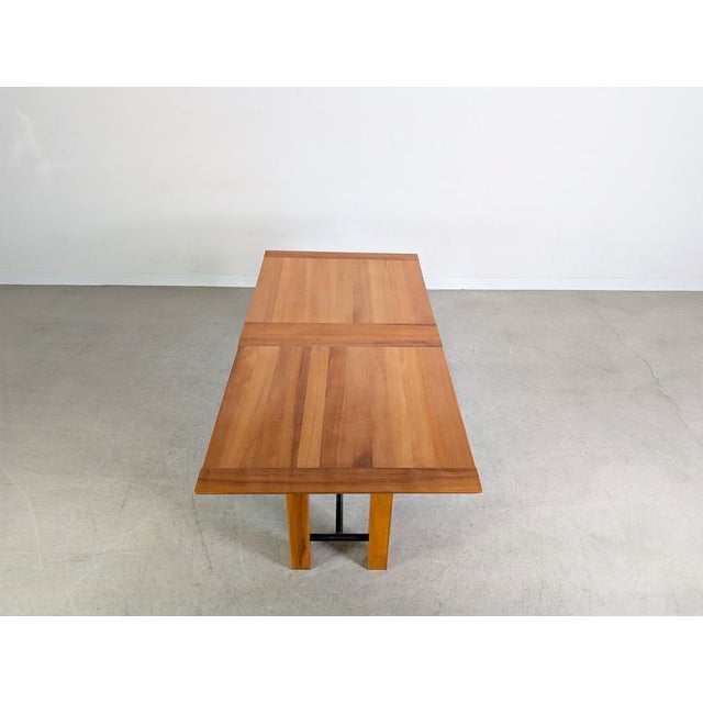 Large Country Style Beech Dining Table For Sale - Image 5 of 11
