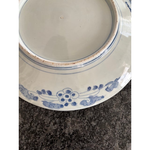 Antique Imari Charger Large 15” For Sale - Image 9 of 10