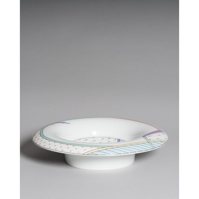 Vintage Century New Wave Porcelain Vase and Bowl Set by Tapio Wirkkala & Dorothy Hafner for Rosenthal Studio-Line, Germany, 1980s, Set of 2 For Sale - Image 18 of 18