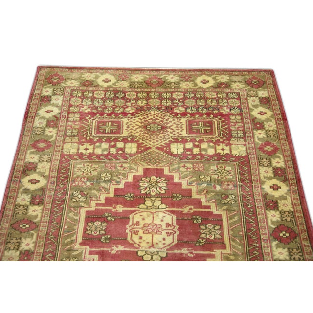 Vintage Turkish Rug 3'11" x 5'9" For Sale - Image 4 of 6