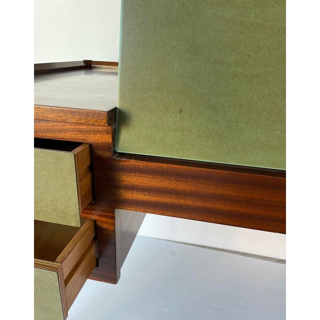Desk with Drawers, 1950 For Sale - Image 10 of 15