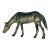 Vintage Brass Horse Grazing For Sale