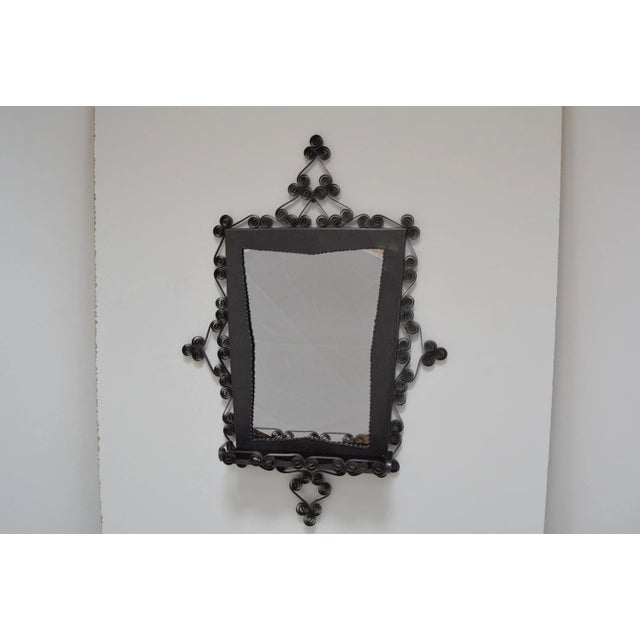 Mid-Century Wall Mirror, 1960s For Sale - Image 3 of 13