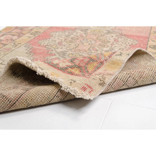 Turkish 1950s Turkish Anatolian Wool Runner Rug For Sale - Image 3 of 10