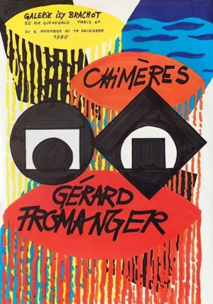 1985 Gérard Fromanger Chimères: Isy Brachot Gallery Poster