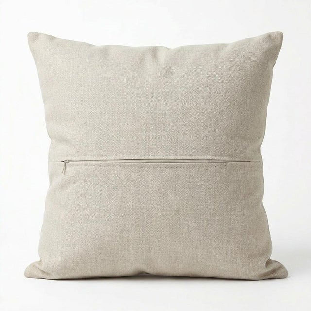 Uzbek Velvet Pillow Cover 17'' X 18'' For Sale - Image 4 of 4