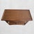 1990s Vintage Arched Wicker Coastal Regency Console Table For Sale - Image 5 of 7