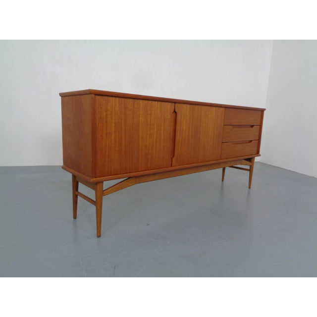 Mid-Century Modern Danish Teak Sideboard, 1960s For Sale - Image 3 of 18