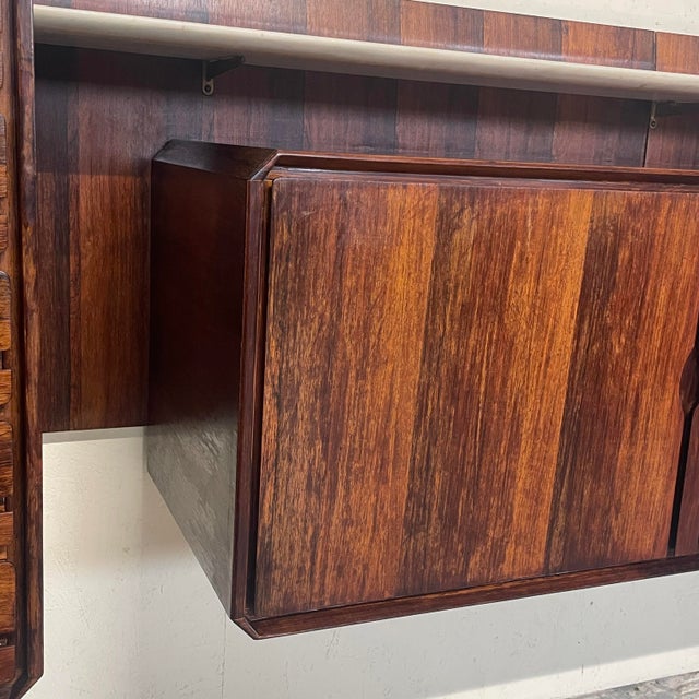 Wall-Mounted Sideboard by the Cantù Furniture Exhibition Consortium, 1960s For Sale - Image 16 of 18