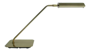 C.1960's Mid-Century Koch & Lowy "O. M. I.." Cantilevered Articulating Brass Desk Lamp