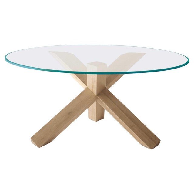La Rotonda Table in Wood and Glass by Mario Bellini For Sale - Image 11 of 11