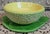 1990s Vintage MCM Four Cantaloupe Japanese Fruit Bowls With Leaf Base-Set of 5 For Sale - Image 5 of 7