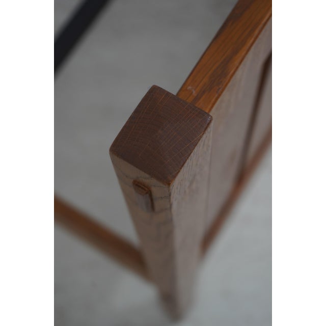 Stickley Queen Size Mission Oak Arts & Crafts Bed For Sale - Image 11 of 16