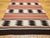 Vintage Native American Navajo Rug, Handwoven Wool, Banded Geometric Pattern, 3x5 For Sale - Image 9 of 14