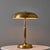 1940s Giovanni Michelucci Patinated Brass Adjustable Banker Lamp for Lariolux Produced circa 1940 and executed in richly...