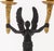 Late 20th Century Empire Style Patinated and Gilt Metal Candelabra, Pair For Sale - Image 5 of 11