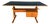 Vintage Danish Modern Adjustable Desk Drafting Table For Sale