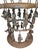 Metal Handcrafted African Bronze Throne Chair From Cameroon For Sale - Image 7 of 7