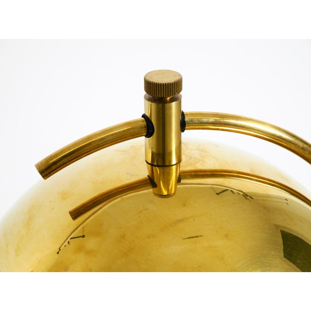 Large Vintage Brass Table Lamp from Gebrüder Cosack, 1970s For Sale - Image 16 of 18