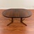 Mid 20th Century Gudme Danish Small Round Rosewood Dining Table With Leaf For Sale - Image 5 of 16