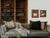 Abstract “Rodeo” Black Abstract Art in Antique Frame, Transitional Living Room Art by JTS For Sale - Image 3 of 11