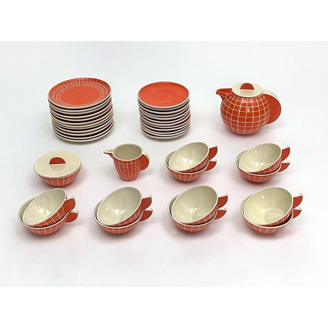 Tea Service for 12 by Rometti di Umbertide S.A.C.R.U., 1930s, Set of 39 For Sale - Image 18 of 18